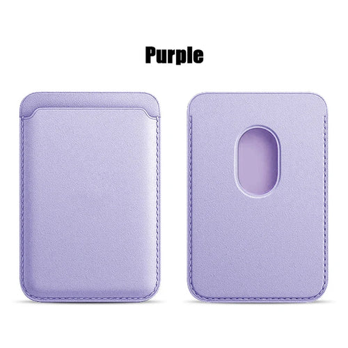 Mobile Phone Leather Wallet Case for Iphone 14 13 12 Card Holder with 15 Pro Max Magsafe Magnet Wallet Leather Compatible