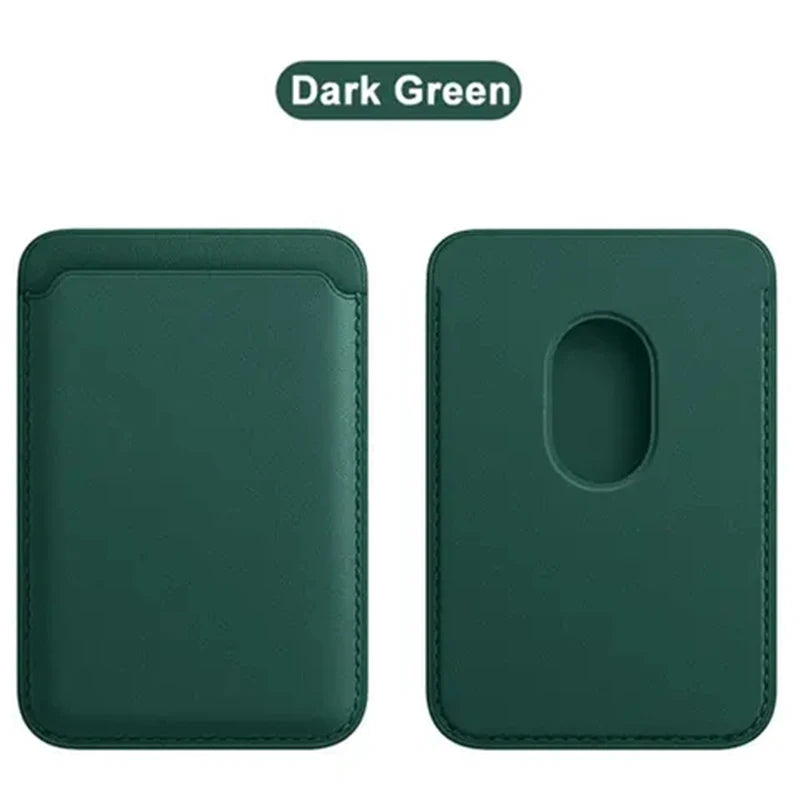 Mobile Phone Leather Wallet Case for Iphone 14 13 12 Card Holder with 15 Pro Max Magsafe Magnet Wallet Leather Compatible