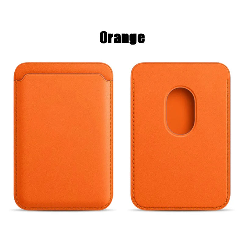 Mobile Phone Leather Wallet Case for Iphone 14 13 12 Card Holder with 15 Pro Max Magsafe Magnet Wallet Leather Compatible
