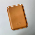 Personalize Name for Magsafe Magnetic Leather Card Clip for Iphone 14 Pro Max 13 12 Pro Mini Wallet Card Holder Bag Phone Case